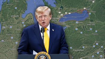 Trump chce zmienić nazwę jeziora. Padła nowa propozycja