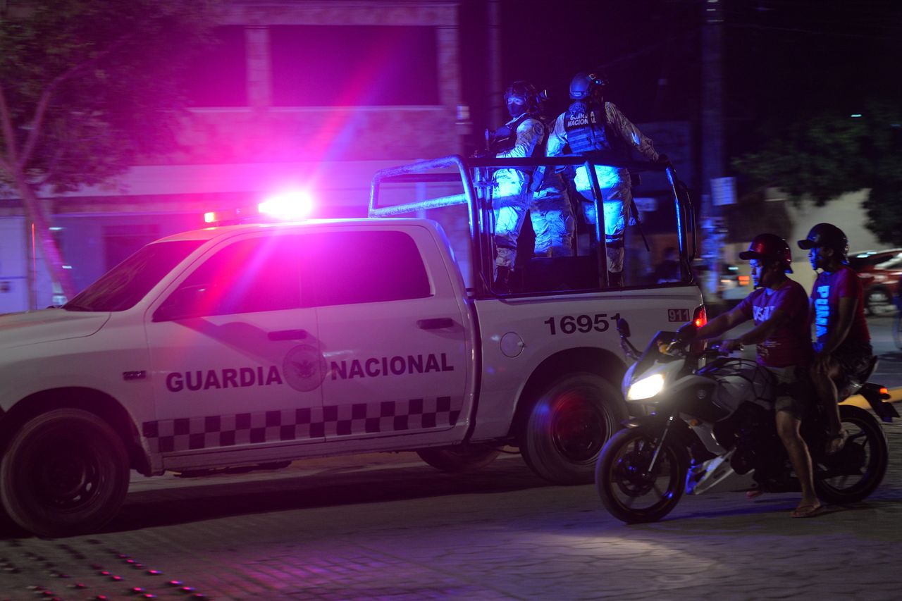 Security In Mexico's Most Popular Tourist Destinations
Members of the National Guard