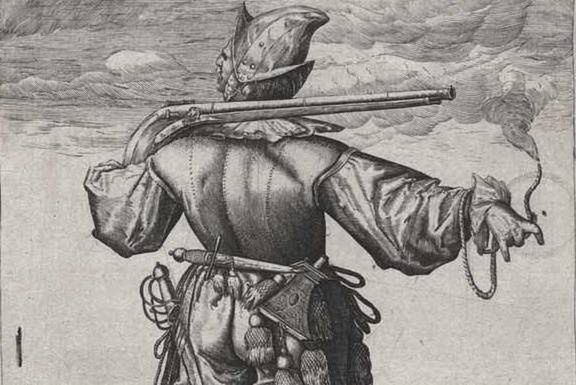 Zaczęto go nazywać „Strzelcem Melchiorem” („Melchior der Schütz”), ponieważ posługiwał się głównie muszkietem (il. poglądowa)