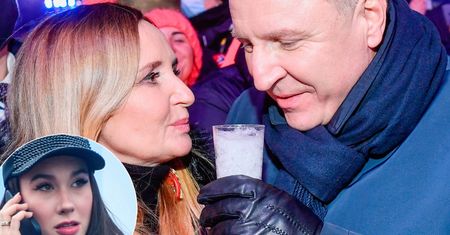 Ida Nowakowska z Joanną Kurską na marszu przeciwko wojnie w Ukrainie. Obie protestowały z dziećmi w wózkach