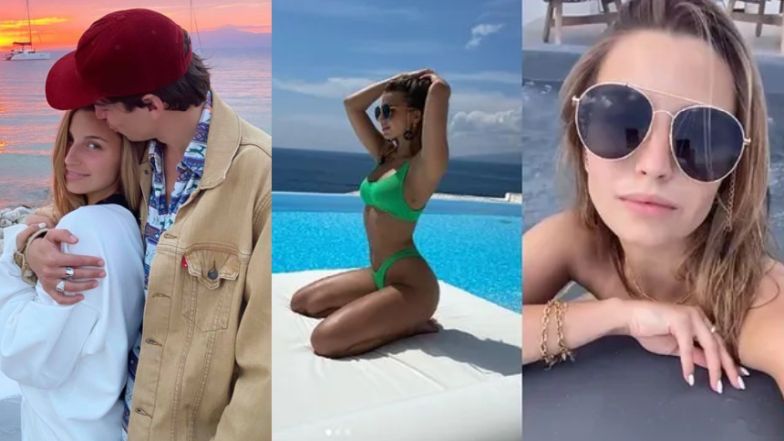 Julia Wieniawa relaksuje się na Mykonos