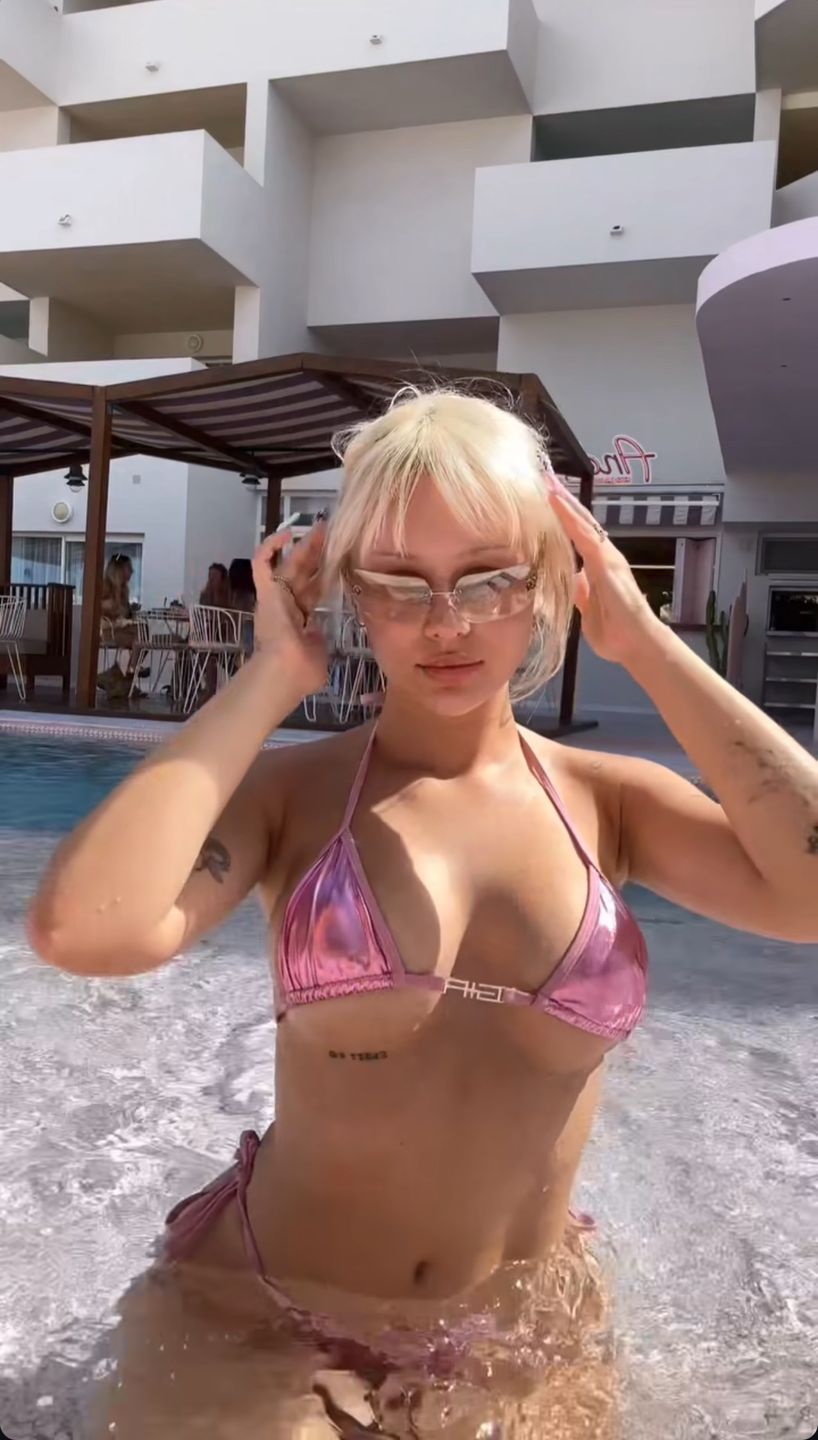 Lila Janowska wypoczywa na Ibizie