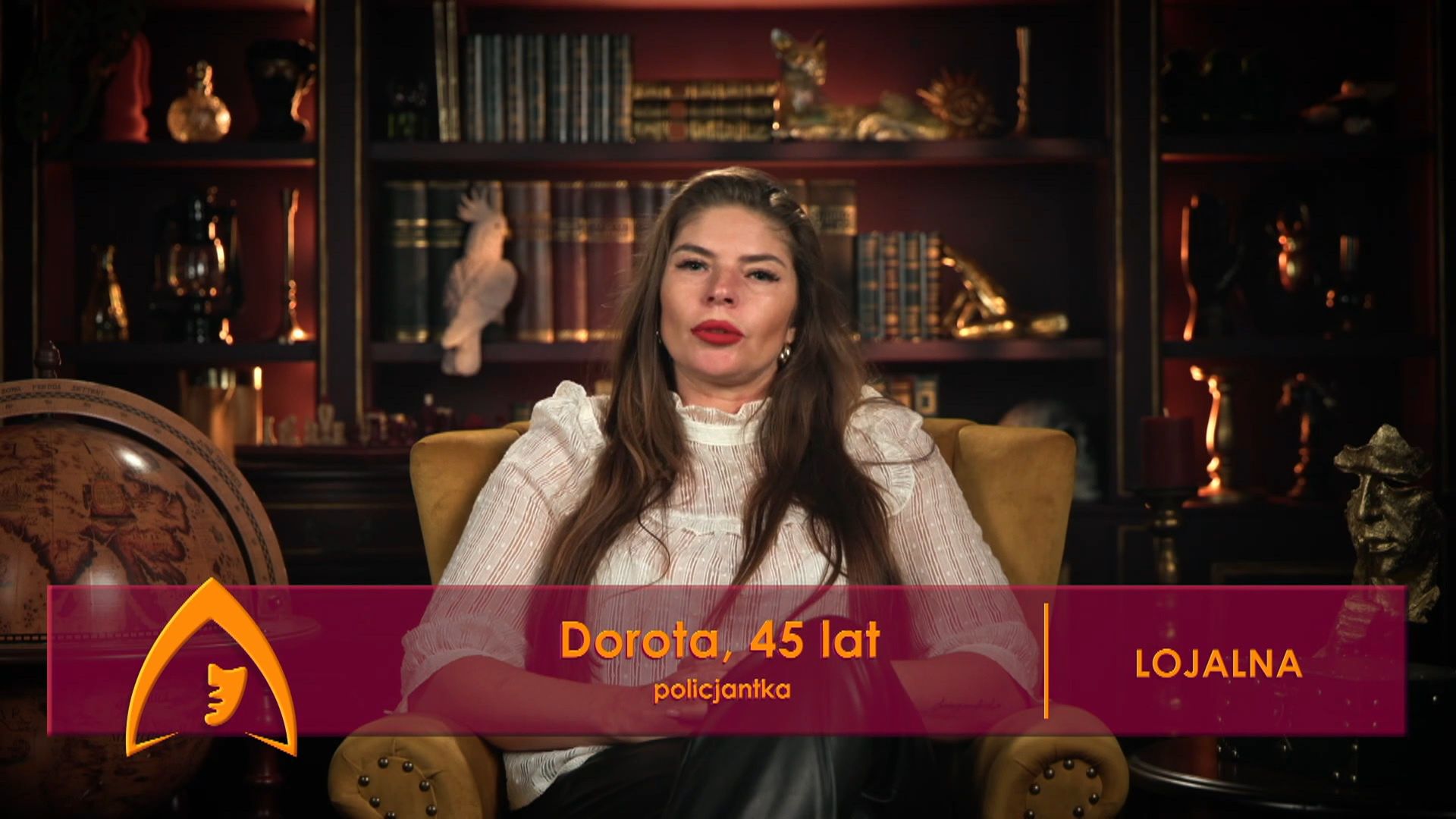 Kadr z programu "The Traitors. Zdrajcy"