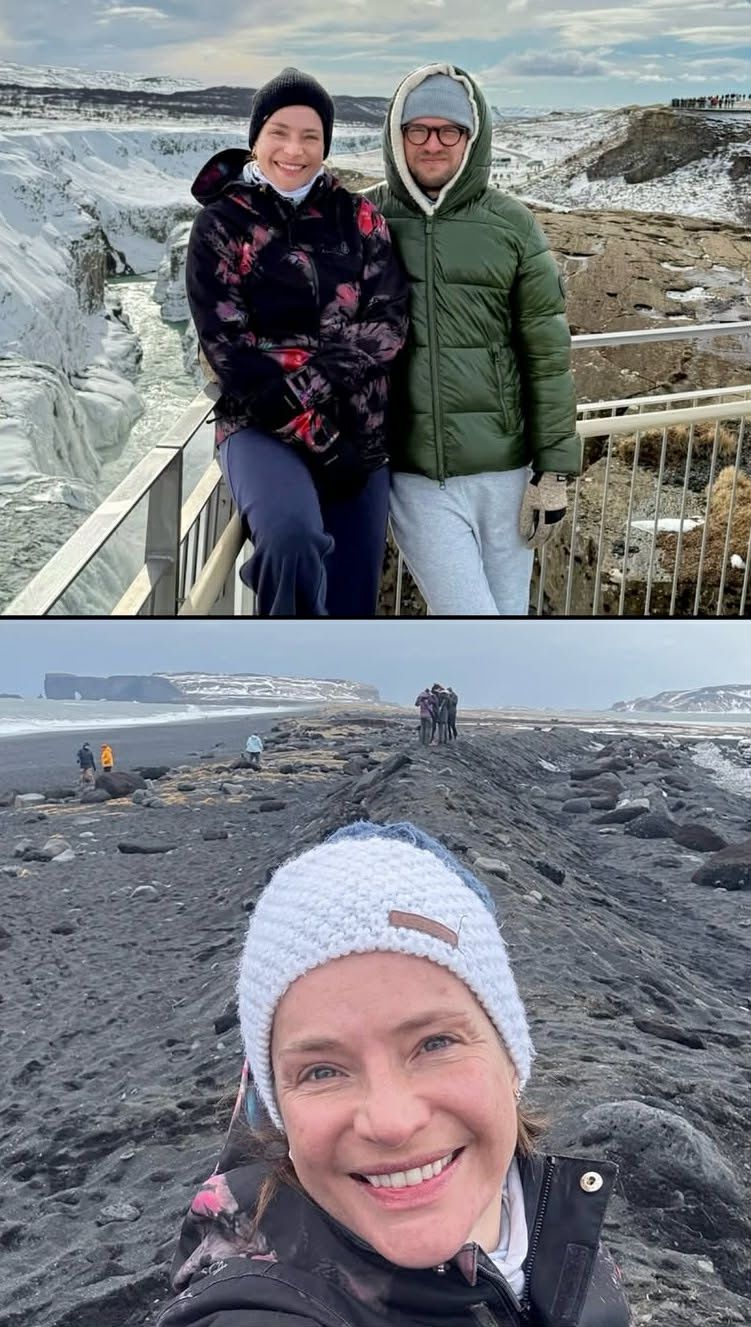 Anna Dereszowska na Islandii