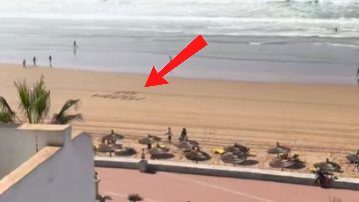 Niesie się nagranie z Maroka.