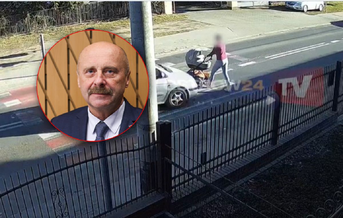Wojciech Pasieczny komentuje nagranie z potrącenia pieszej.
