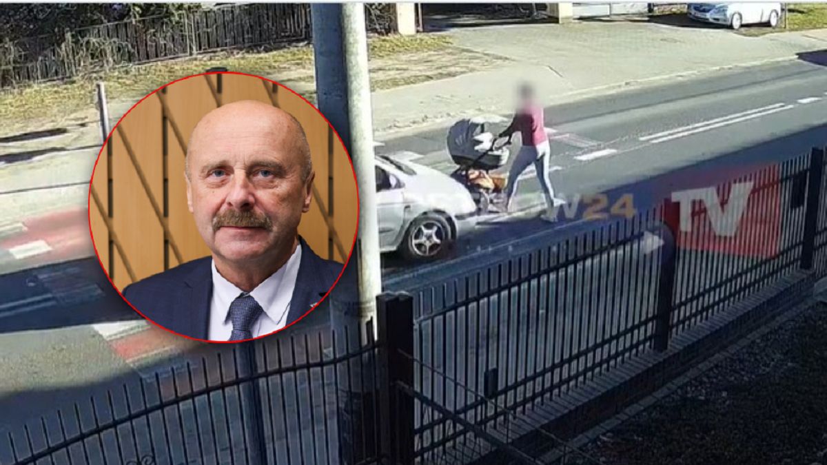 Wojciech Pasieczny komentuje nagranie z potrącenia pieszej.