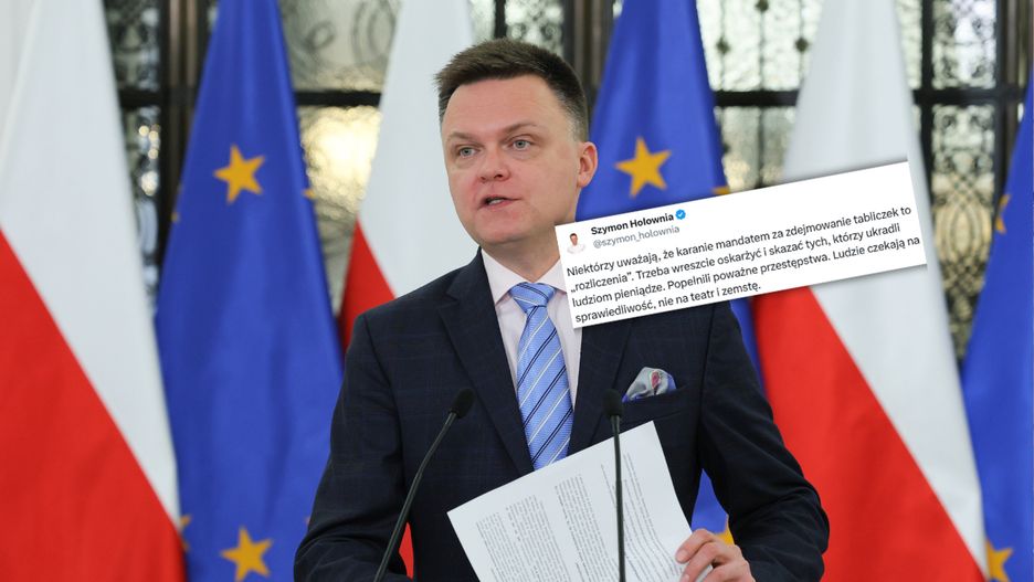 Szymon Hołownia odpowiada Donaldowi Tuskowi