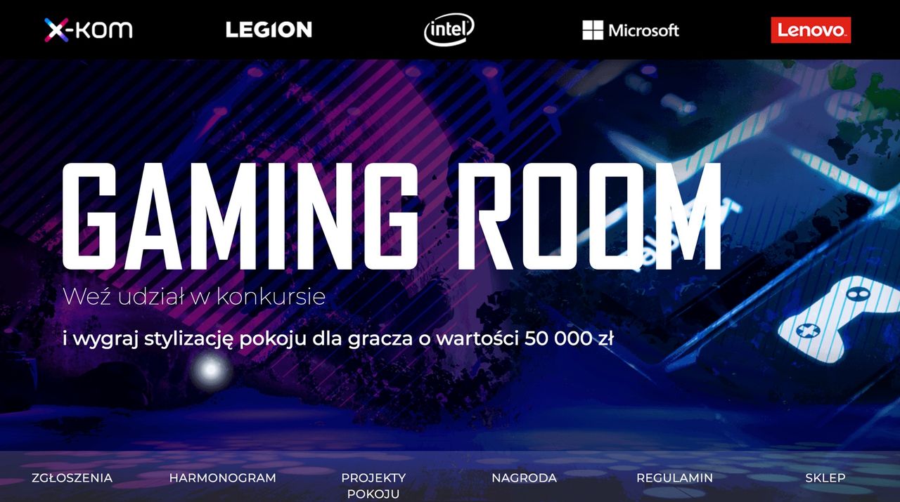 Wygraj Gaming Room o wartości 50.000 zł! Konkurs x-kom & Lenovo