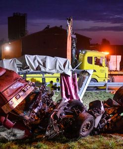 Lublin. Wypadek ciężarówki na obwodnicy