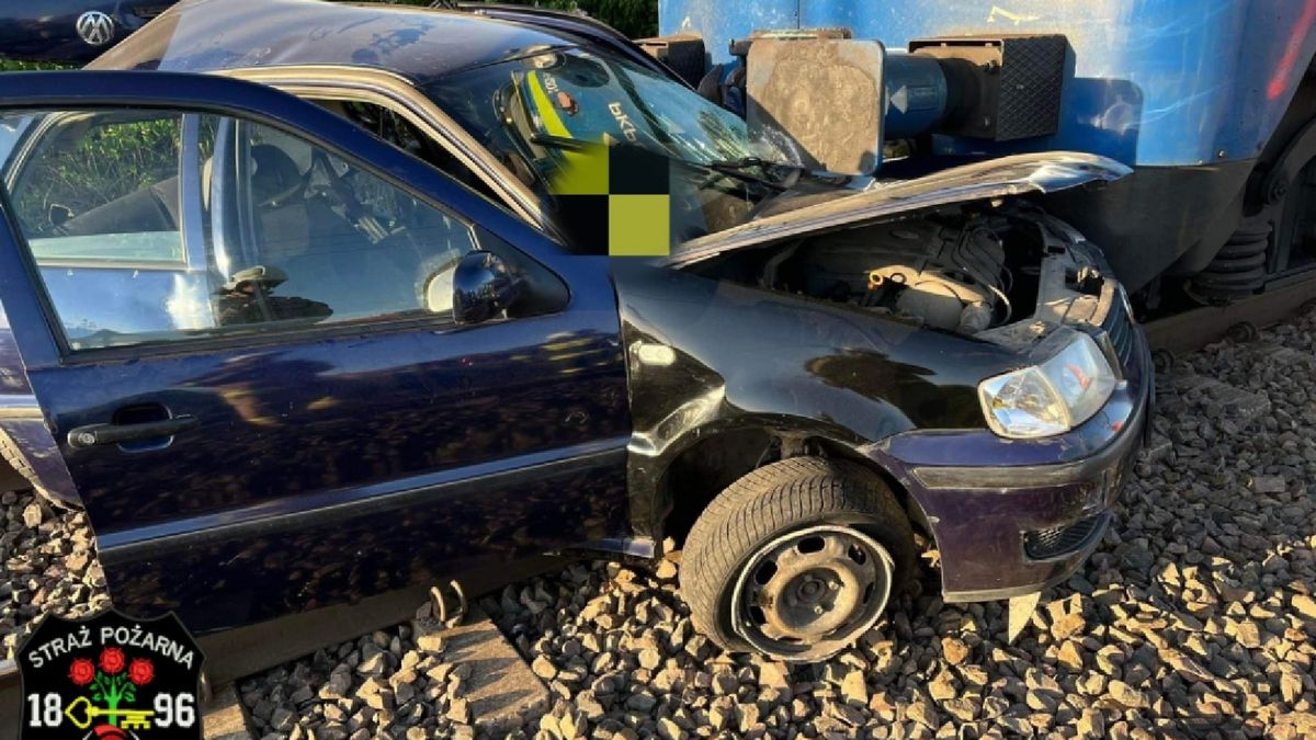 Zderzenie wyglądało bardzo groźnie