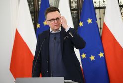 Starcie na konferencji Hołowni. "Wierzę, że to nie ostatnia moja okładka"