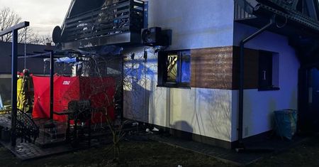 Tragedia w Puławach. W pożarze domu zginął 40-latek