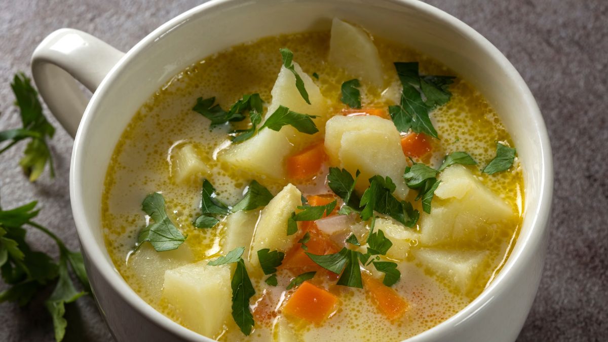 Podkarpacka zupa dziad z babą