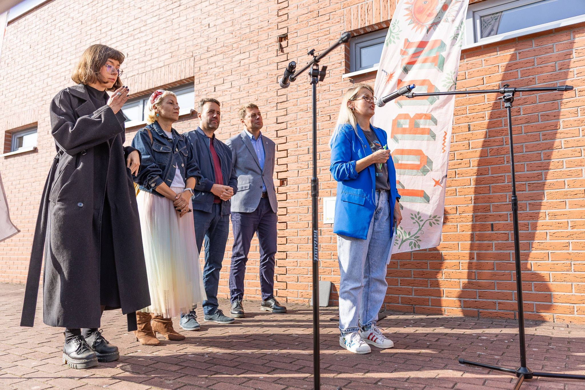 6 października w SP 15 odsłonięto mural, zaprojektowany przez uczniów.