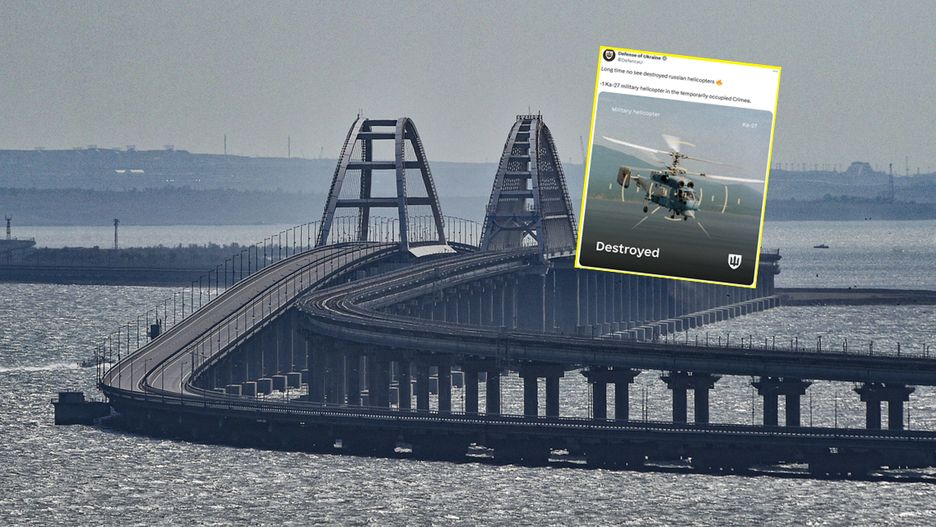 Ka-27 zniszczony na Krymie. Cios dla armii Putina