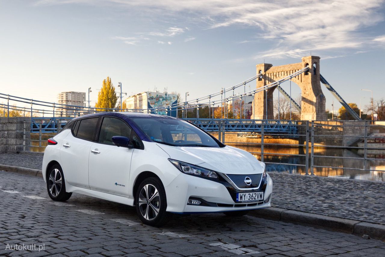 Nissan Leaf e+ potaniał o ponad 30 tys. zł. Ceny modelu w Polsce