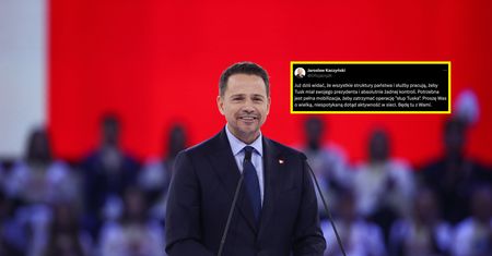 "Cała Polska naprzód". Wpadka sztabu Trzaskowskiego
