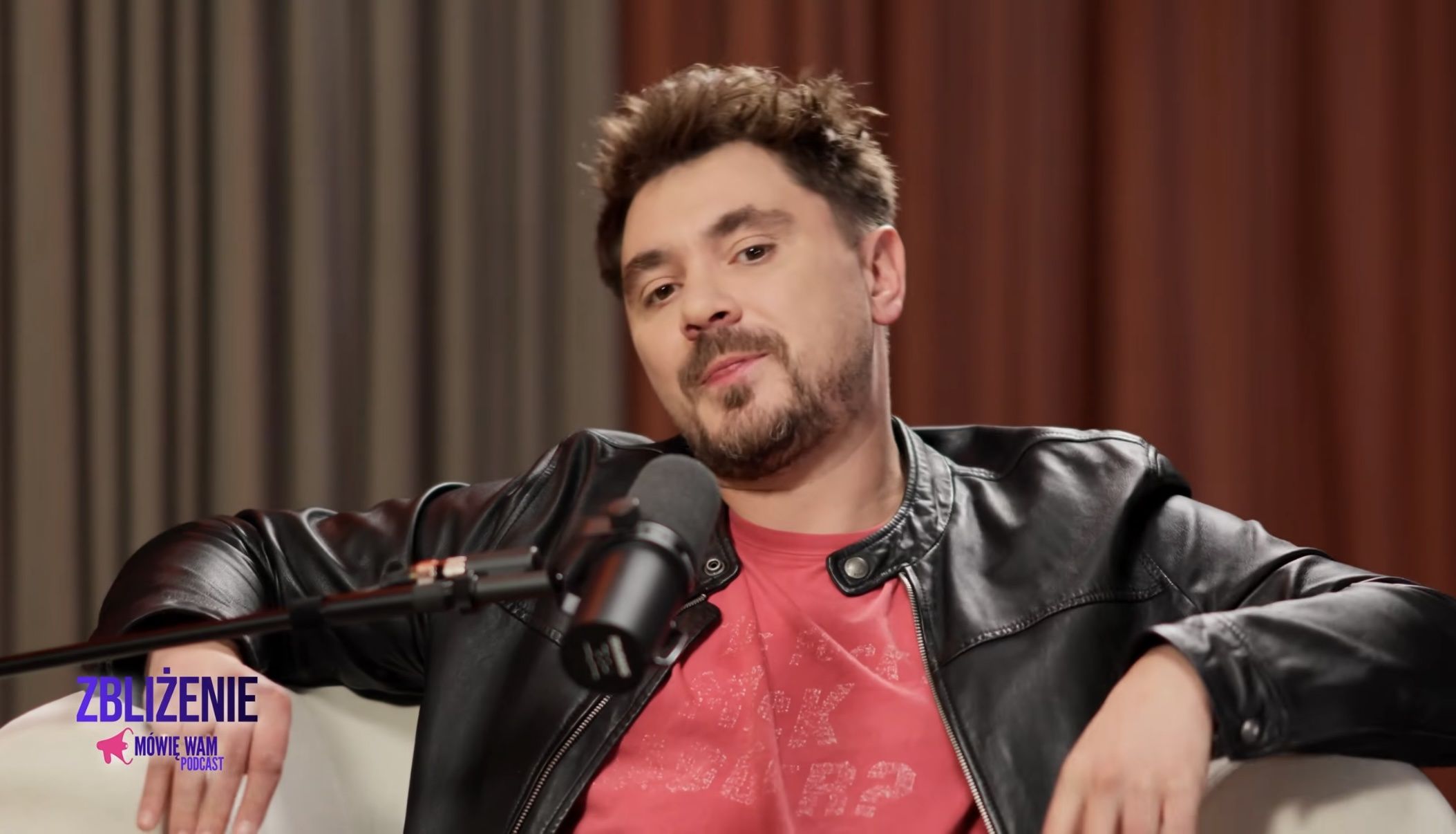 Daniel Martyniuk podczas rozmowy 