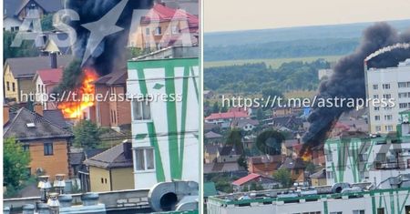 Potężny cios Ukrainy 700 km od granicy. Rosyjski gigant w ogniu