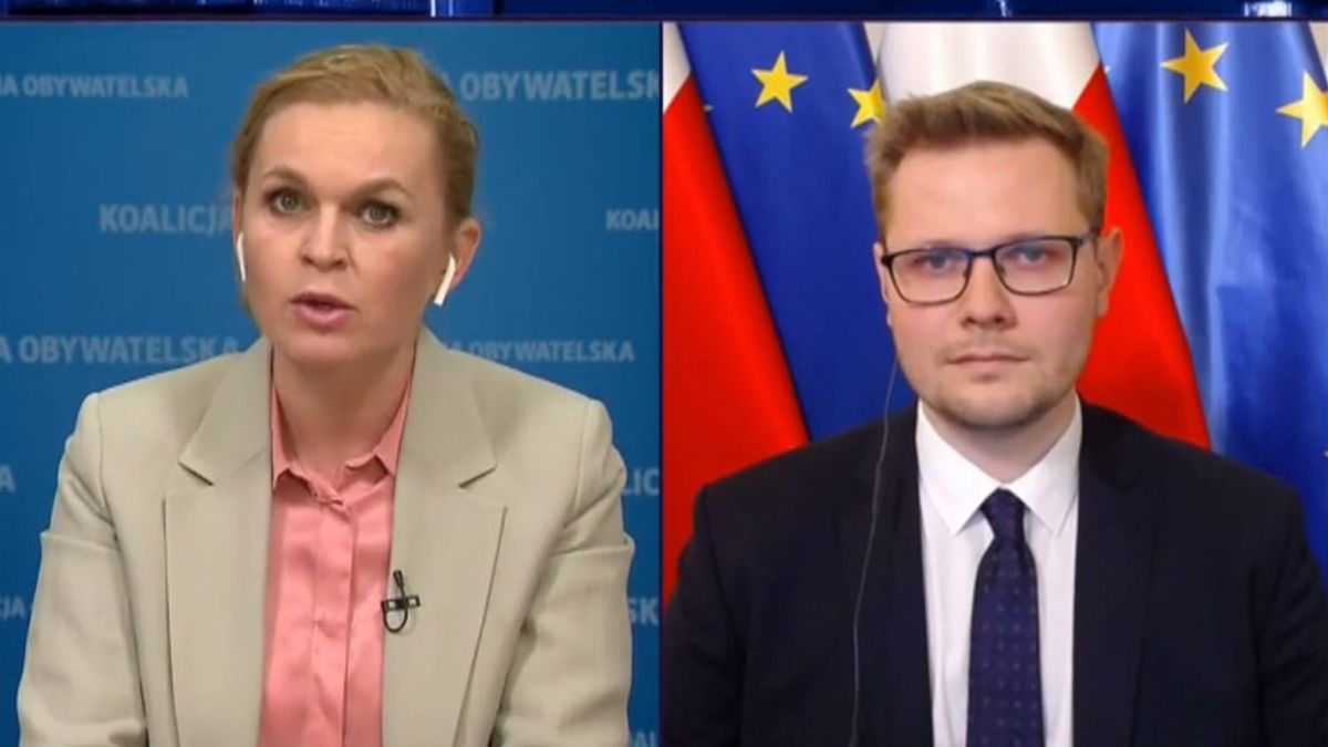 Wanda Nowacka i Michał Woś mieli spięcie w "Kropce nad i"