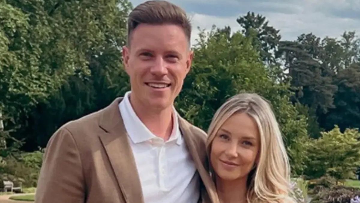 Marc-Andre ter Stegen i jego żona Daniela Jehle