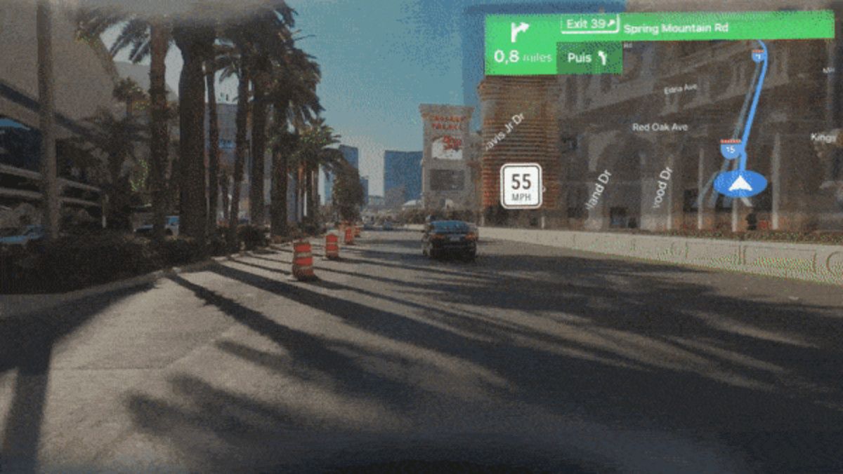 Poczuj się jak pilot myśliwca z EyeRide HUD. Kask dla motocyklistów z HUDem i obsługą Androida 2