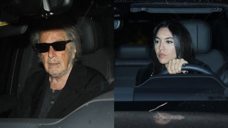 Al Pacino i Noor Alfallah wpadli na imprezę Miley Cyrus