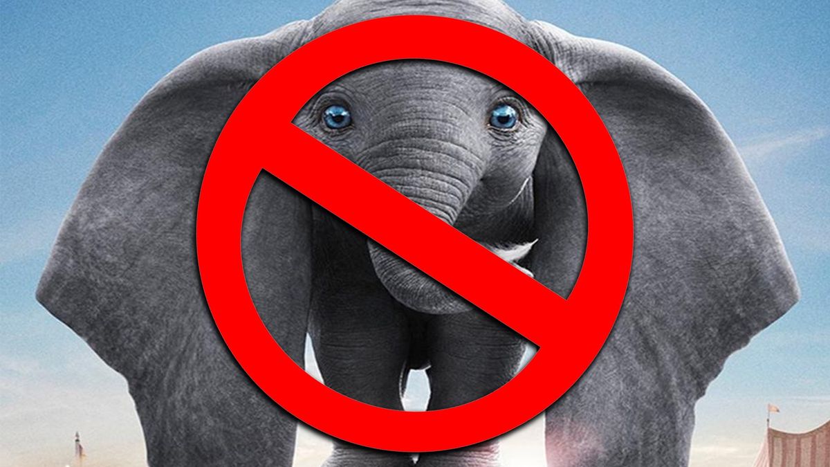 Dumbo nie dla małych dzieci