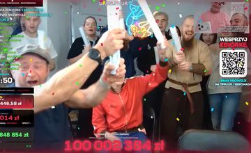 Stream Łatwoganga rekordowy na polskim YouTube. Zebrano już ponad 110 mln zł