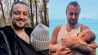 Baron na nowym zdjęciu z synem: "Wiem, że wyglądam jak mój tata"