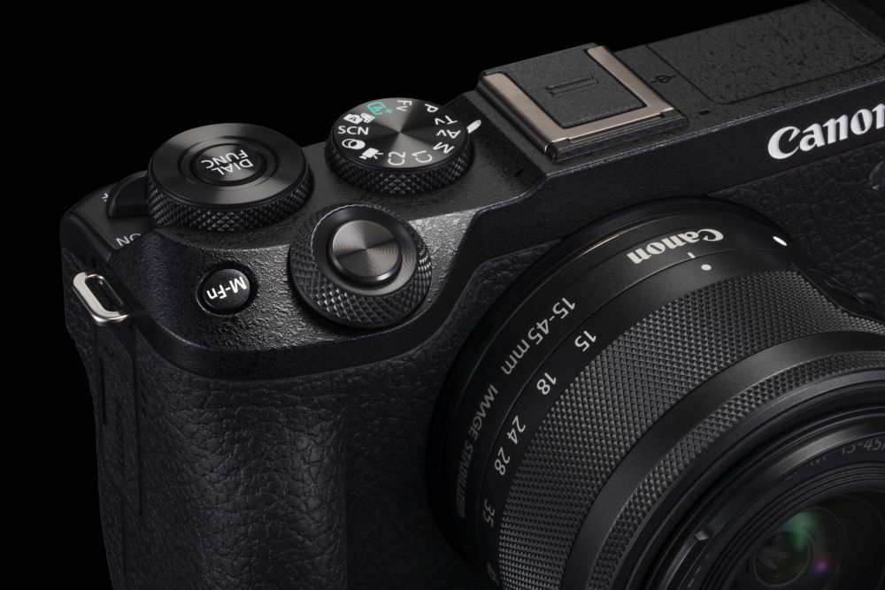 Canon EOS M6 Mark II górny panel