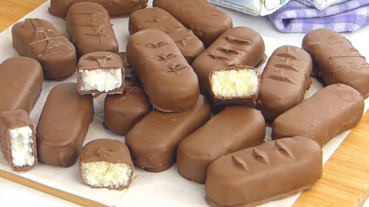 przepis na domowe batoniki Bounty