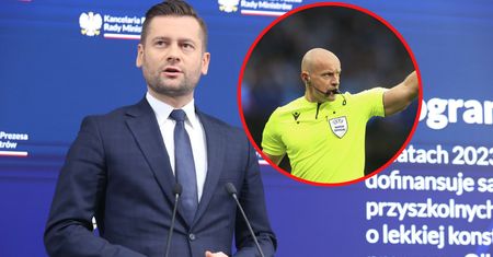 Rząd pisze do UEFA. Burza wokół Marciniaka po spotkaniu z Mentzenem