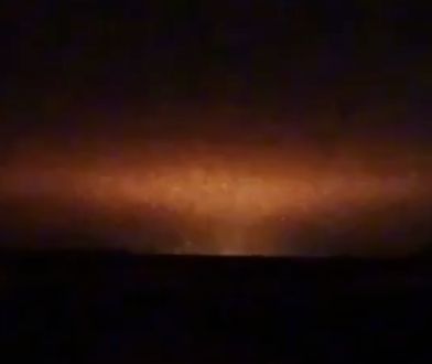 Ukraina zaatakowała rosyjskie miasto. Płomienie widać z daleka