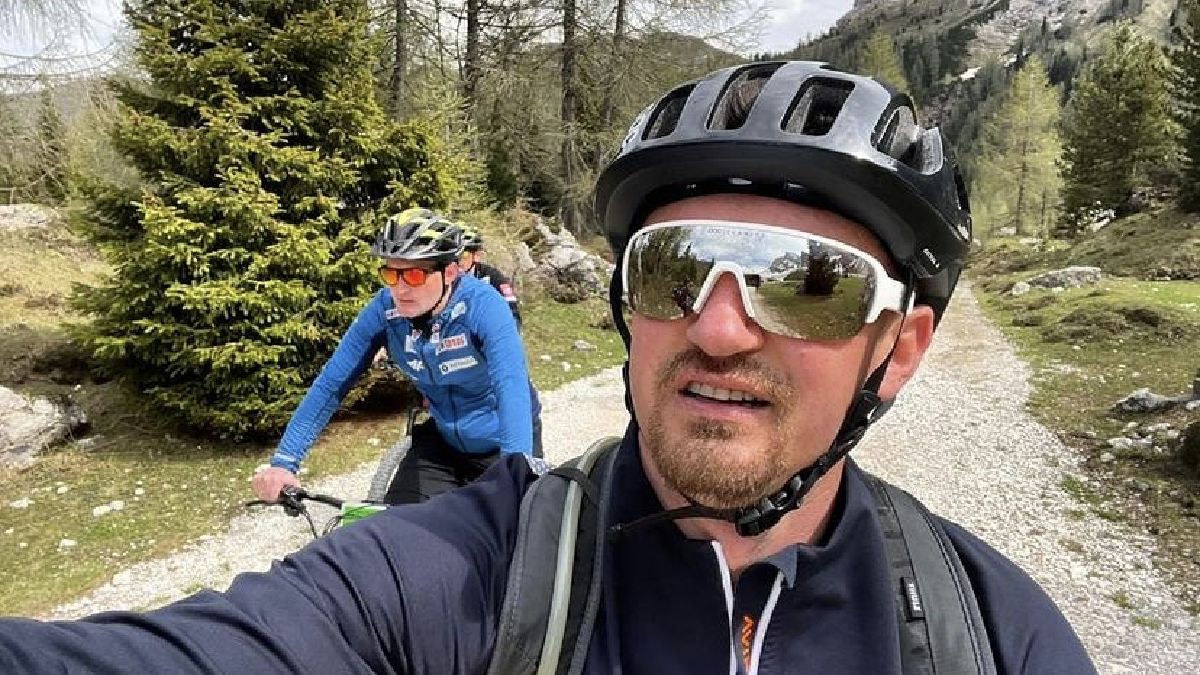 Adam Małysz trening