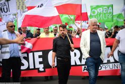 Protest rolników w Warszawie. "Wielu obudzi się z ręką w nocniku"