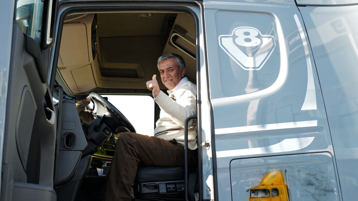 Fardin Kazemi odwdzięcza się Polakom za zbiórkę na ciężarówkę