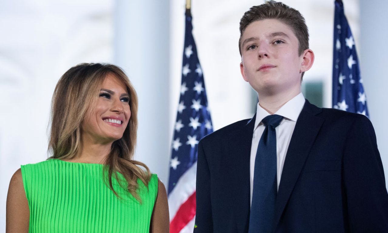 Barron Trump obchodził urodziny. Na Twitterze pojawił się wpis od Melanii Trump