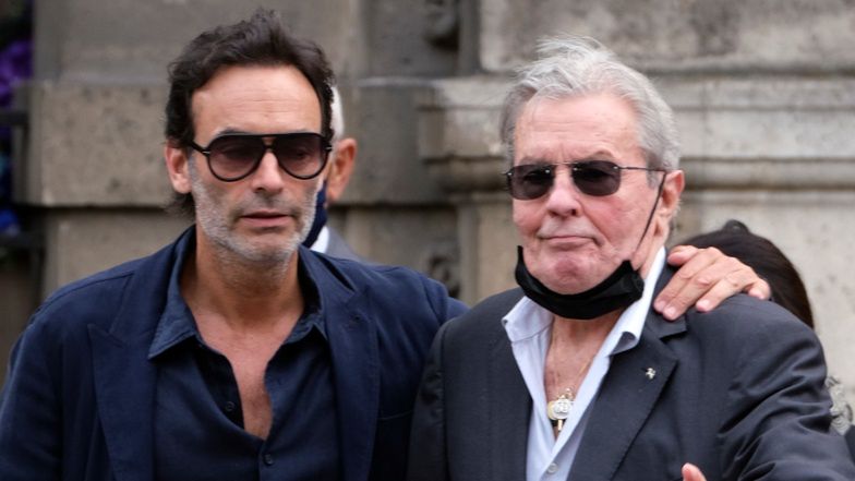 Alain Delon z synem Anthonym