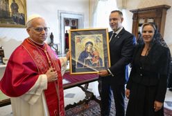 Nawrocki spotkał się z papieżem. Prezydent wręczył mu prezent