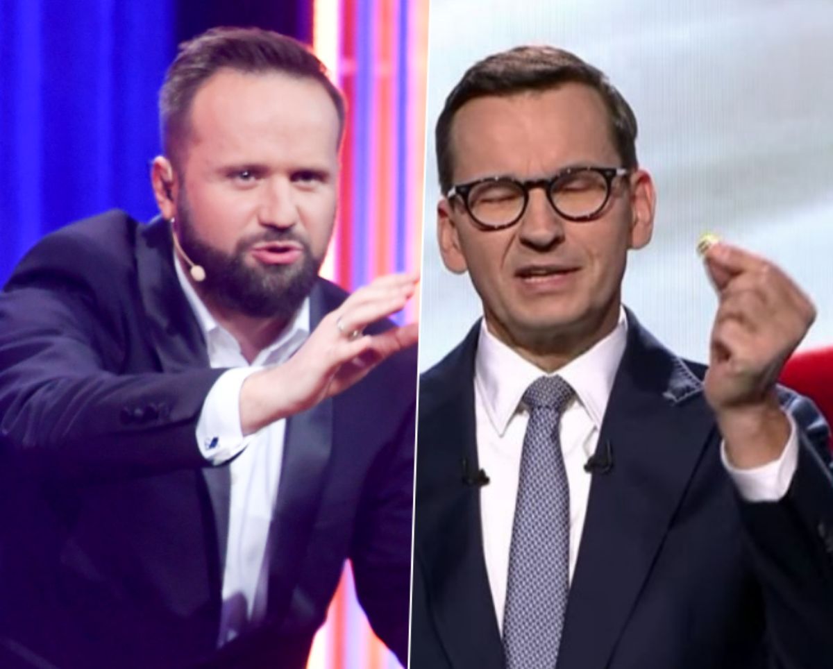 Karol Golonka z Kabaretu Skeczów Męczących nie owijał w bawełnę, debata w TVP przypominała cyrk 