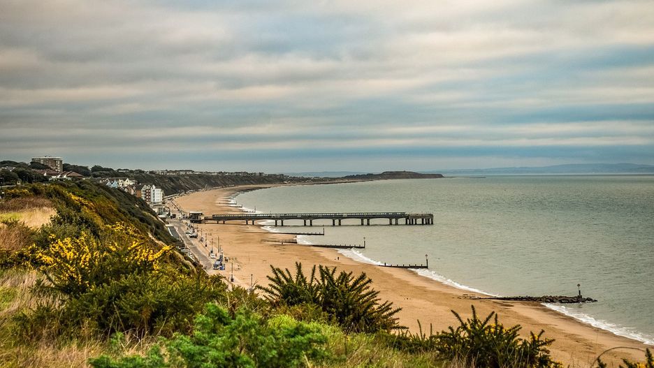 Plaża w Bournemouth