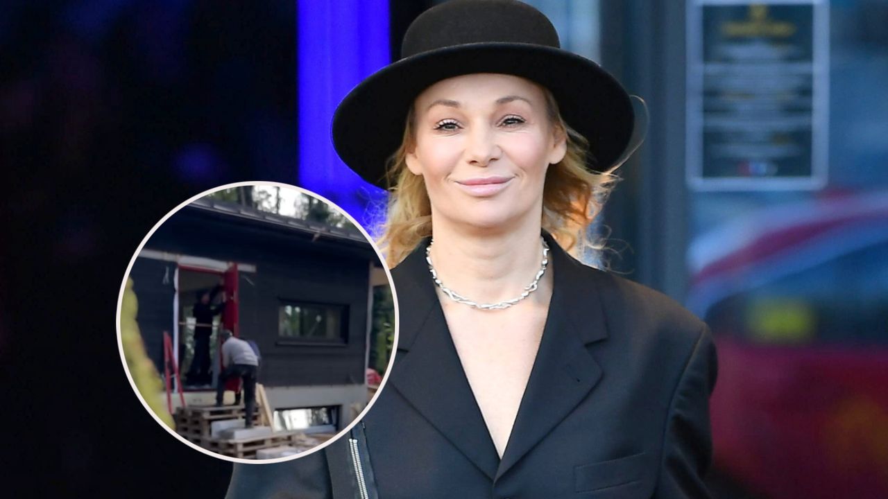 Sonia Bohosiewicz buduje dom w lesie. Uwagę zwracają... drzwi [ZDJĘCIA]