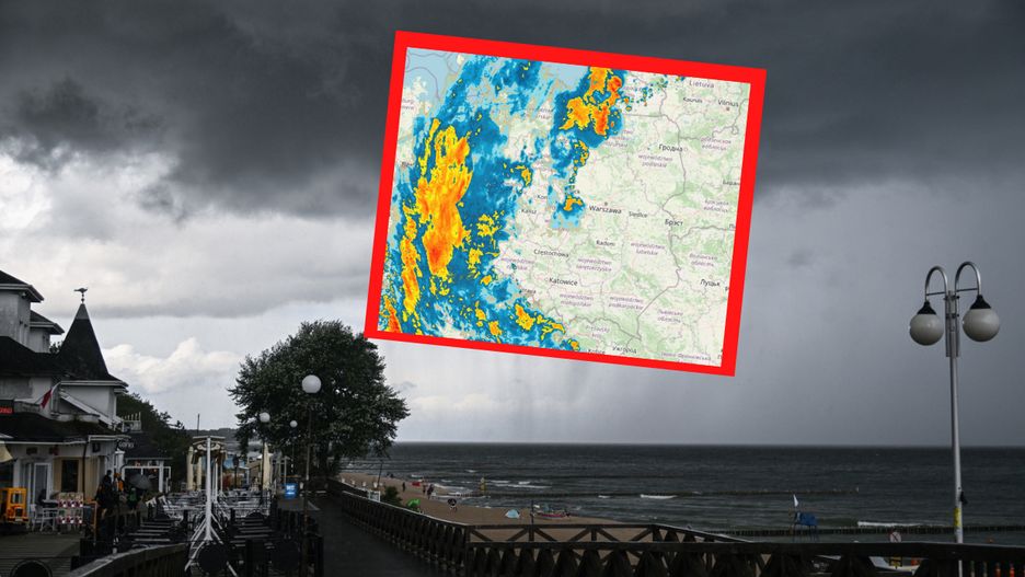 Pogoda będzię znów niebezpieczna. Burze, nawałnice, silny wiatr