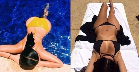 Kim Kardashian znów chwali się ciałem!