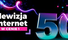 Czesław Mozil reklamuje „świetlną wyprzedaż” Netii