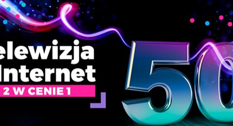 Czesław Mozil reklamuje „świetlną wyprzedaż” Netii