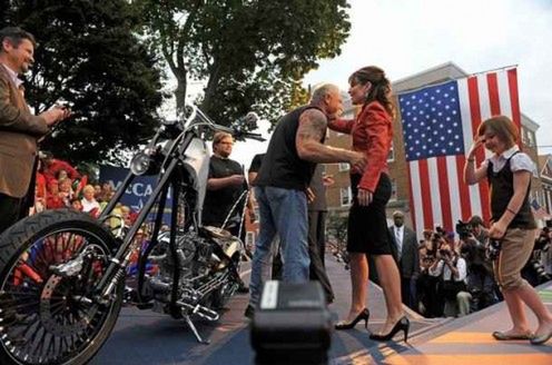 Sarah Palin w "American Chopper"?