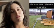Wichura ZDEMOLOWAŁA dom Aleksandry Żuraw! "PŁAKAĆ MI SIĘ CHCE" (ZDJĘCIA)